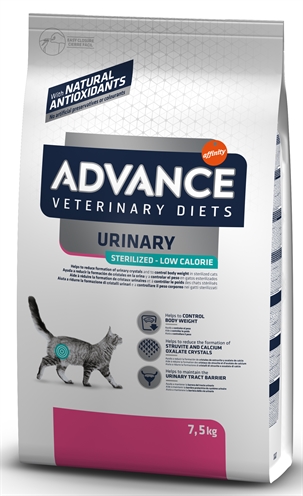 Advance veterinary diet cat urinary sterilized minder calorieën