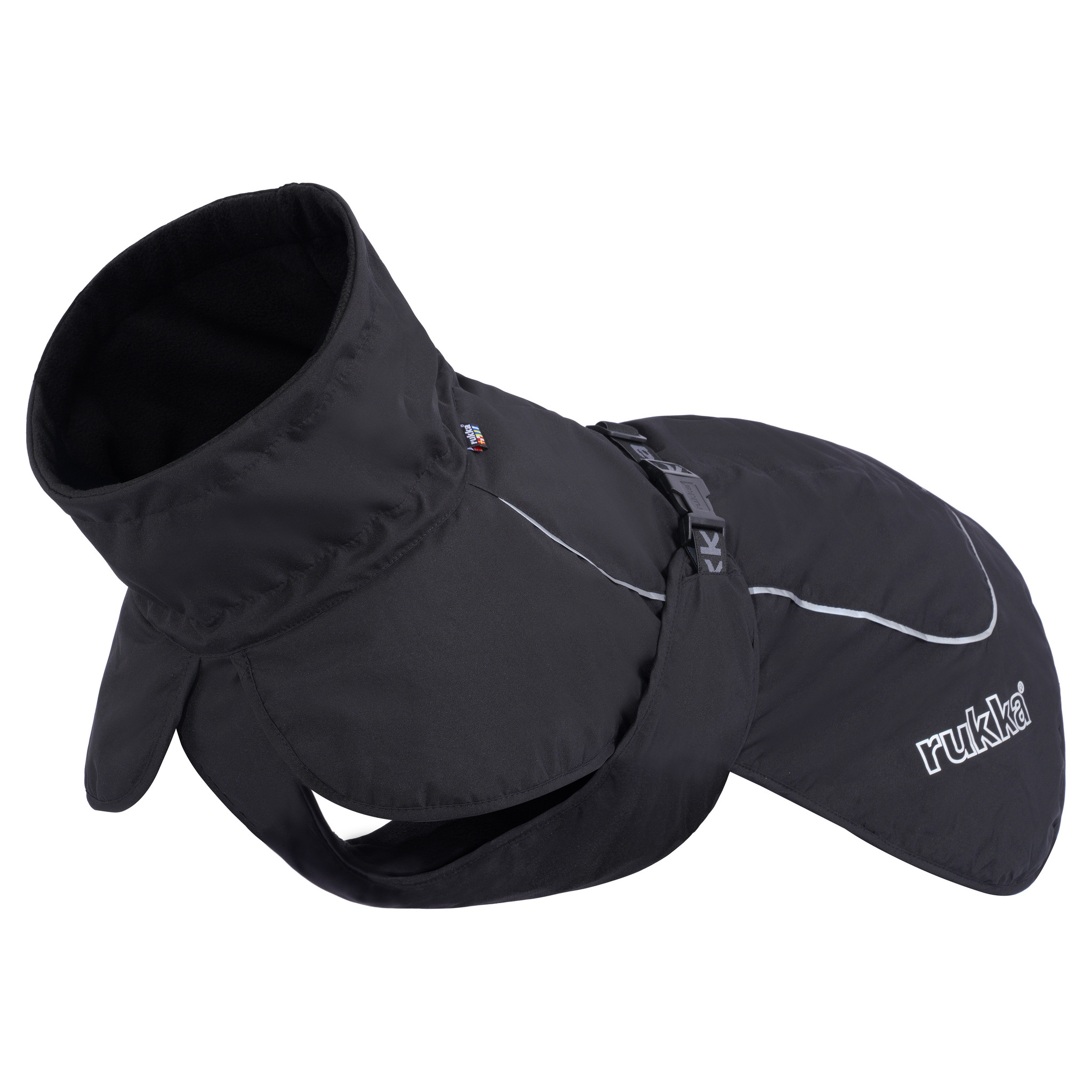Rukka hondenjas stormy eco coat maat 65 – waterdicht zwart