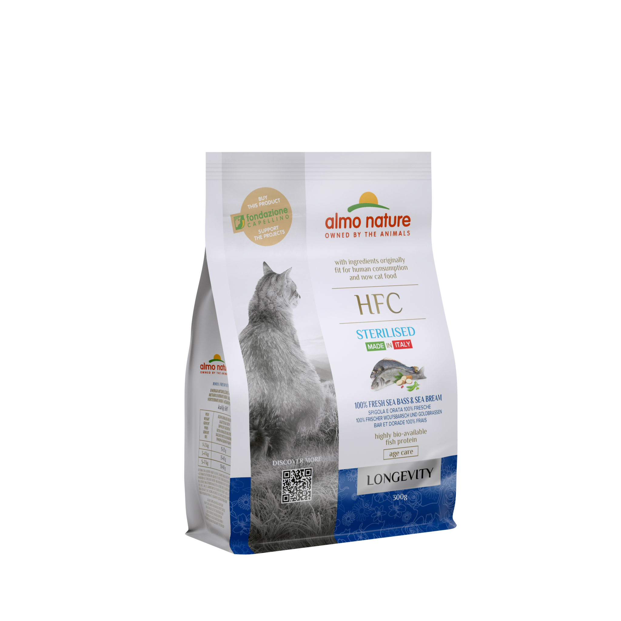 Hfc sterilised droogvoer kat longevity