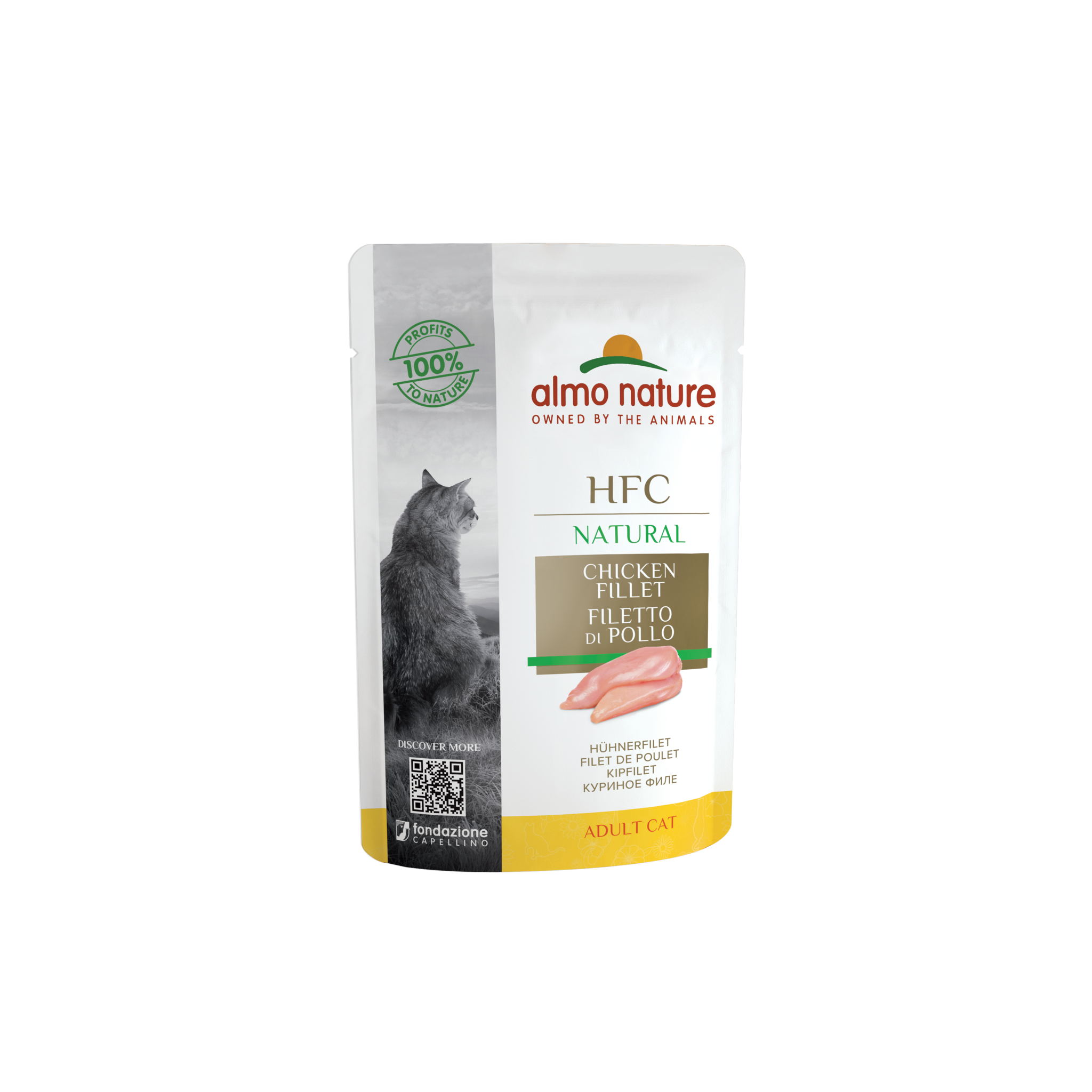 Hfc natvoer kat natural zakje