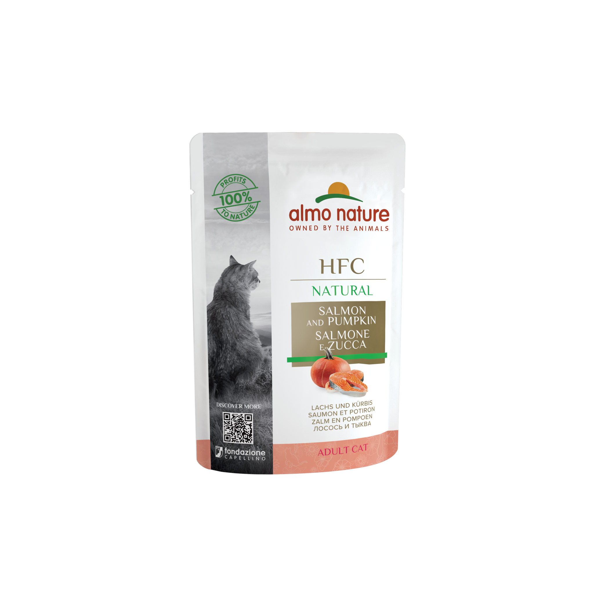 Hfc natvoer kat natural zakje