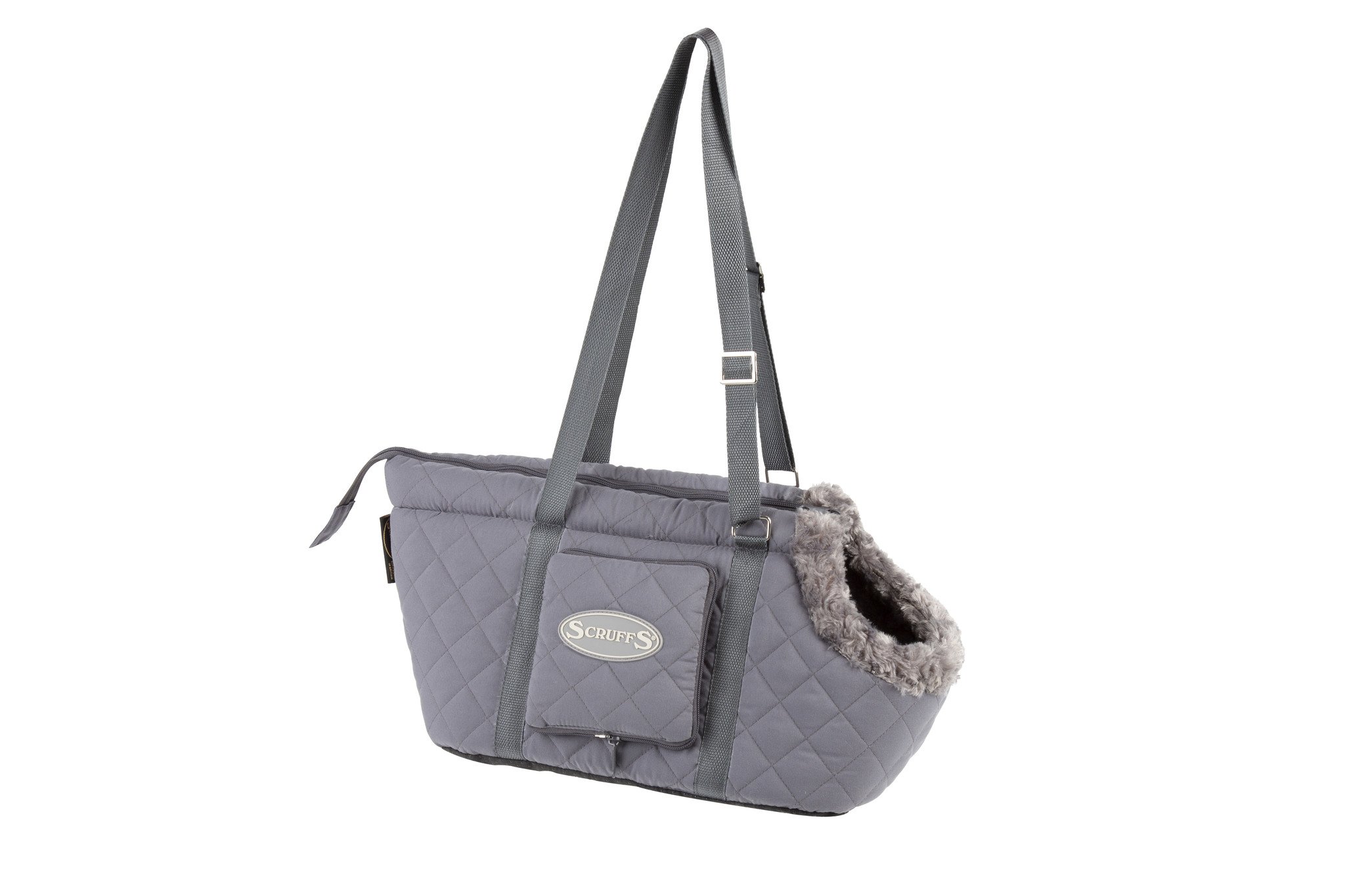 Scruffs wilton carrier | grijs hondenvervoer
