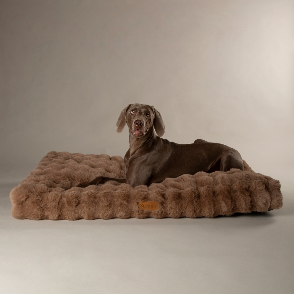 Scruffs hondenmatras alpine taupe/champagne 120×75 cm – xl