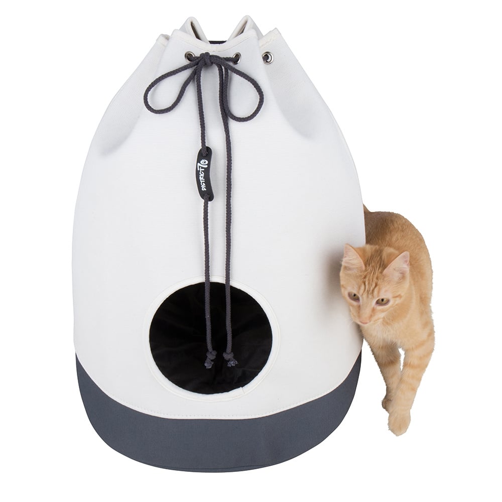 District 70 kattenhuis casa donkergrijs – schuilplaats voor katten