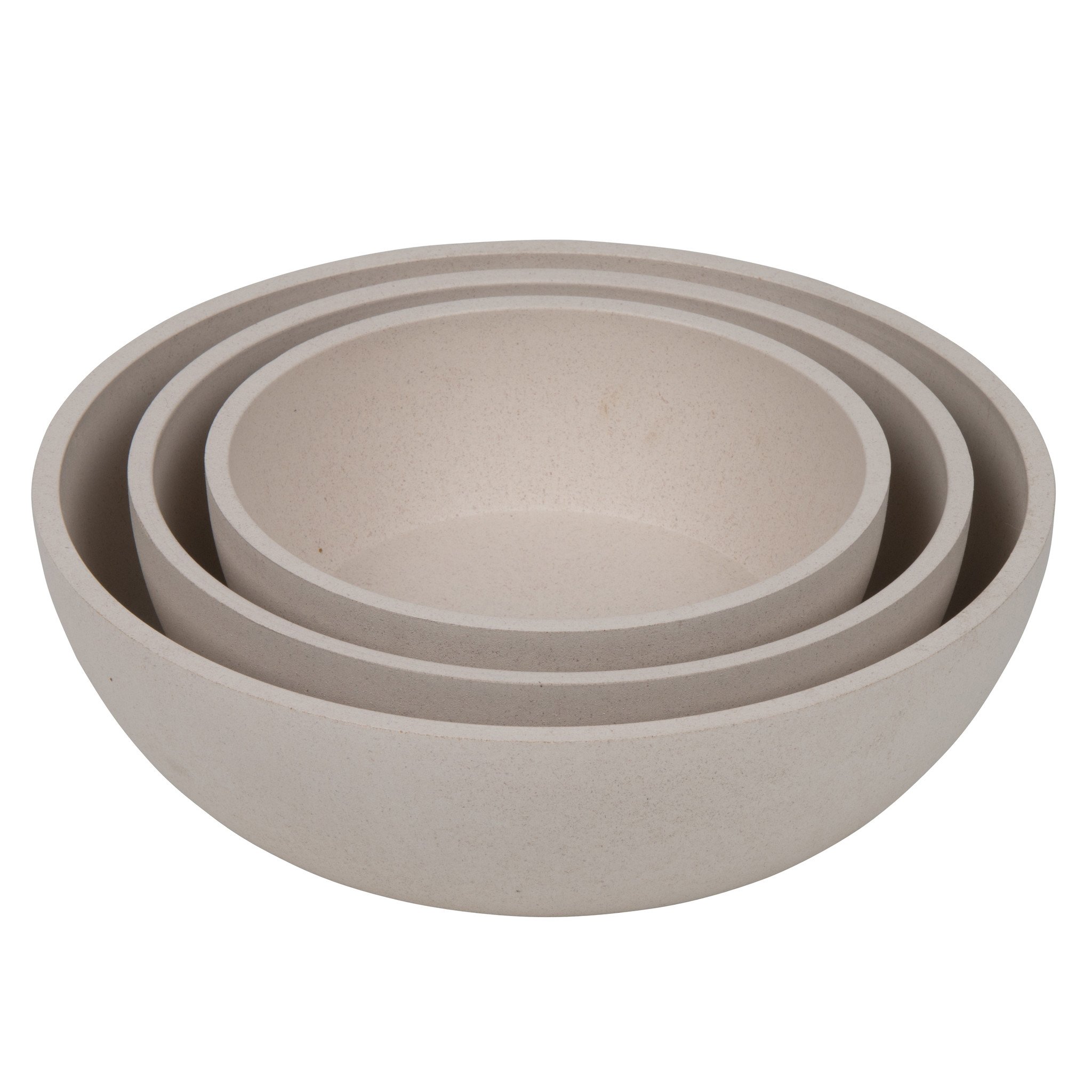District 70 hondenvoerbak bamboo merengue ø 21 cm - large