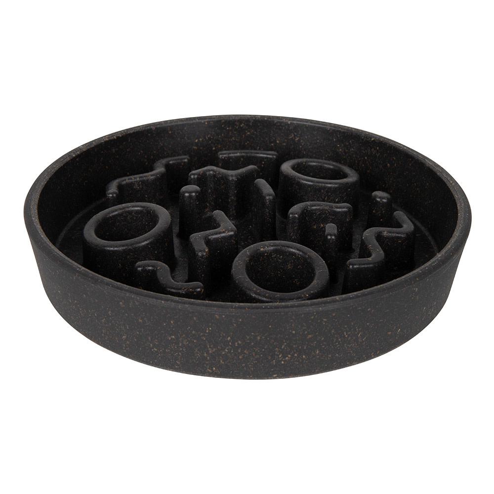 District 70 slow feeder katten bamboo ø13,5 cm – dark grey