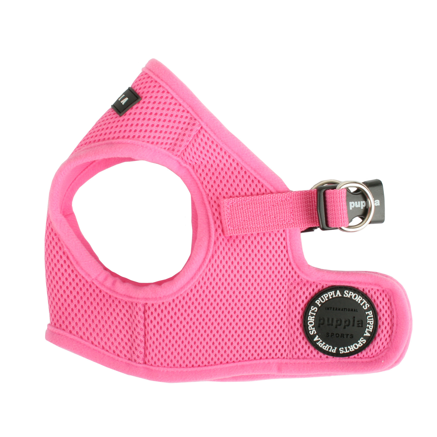 Puppia harnas puppia soft vest roze large – nek 34 cm, borst 43-45 cm