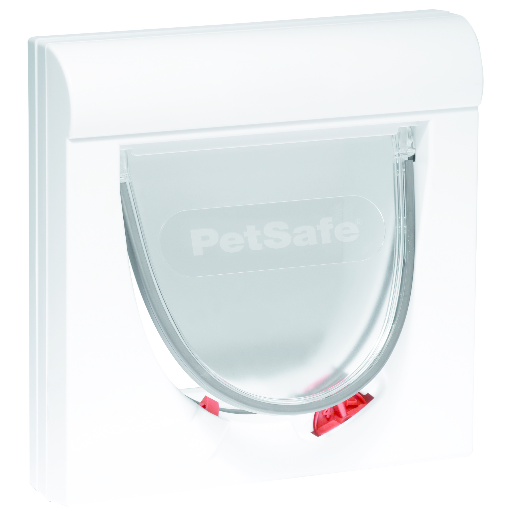 Petsafe kattenluik staywell® classic magnetisch wit – 4-weg sluiting