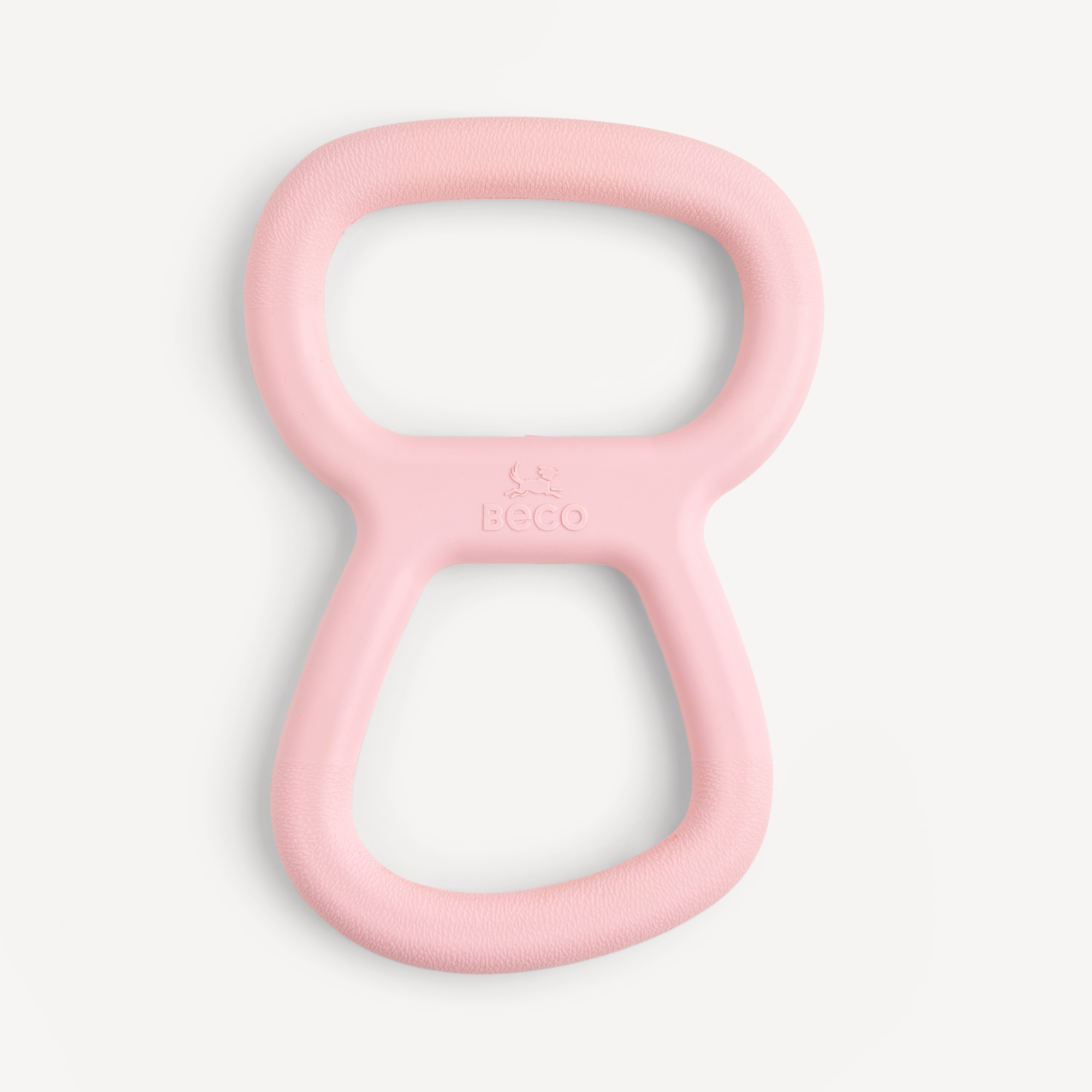 Beco honden speeltje tough tugger roze – touwtrekspeelgoed van rubber