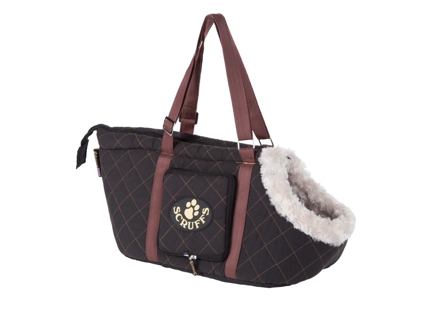 Scruffs wilton carrier | zwart hondenbenodigdheden
