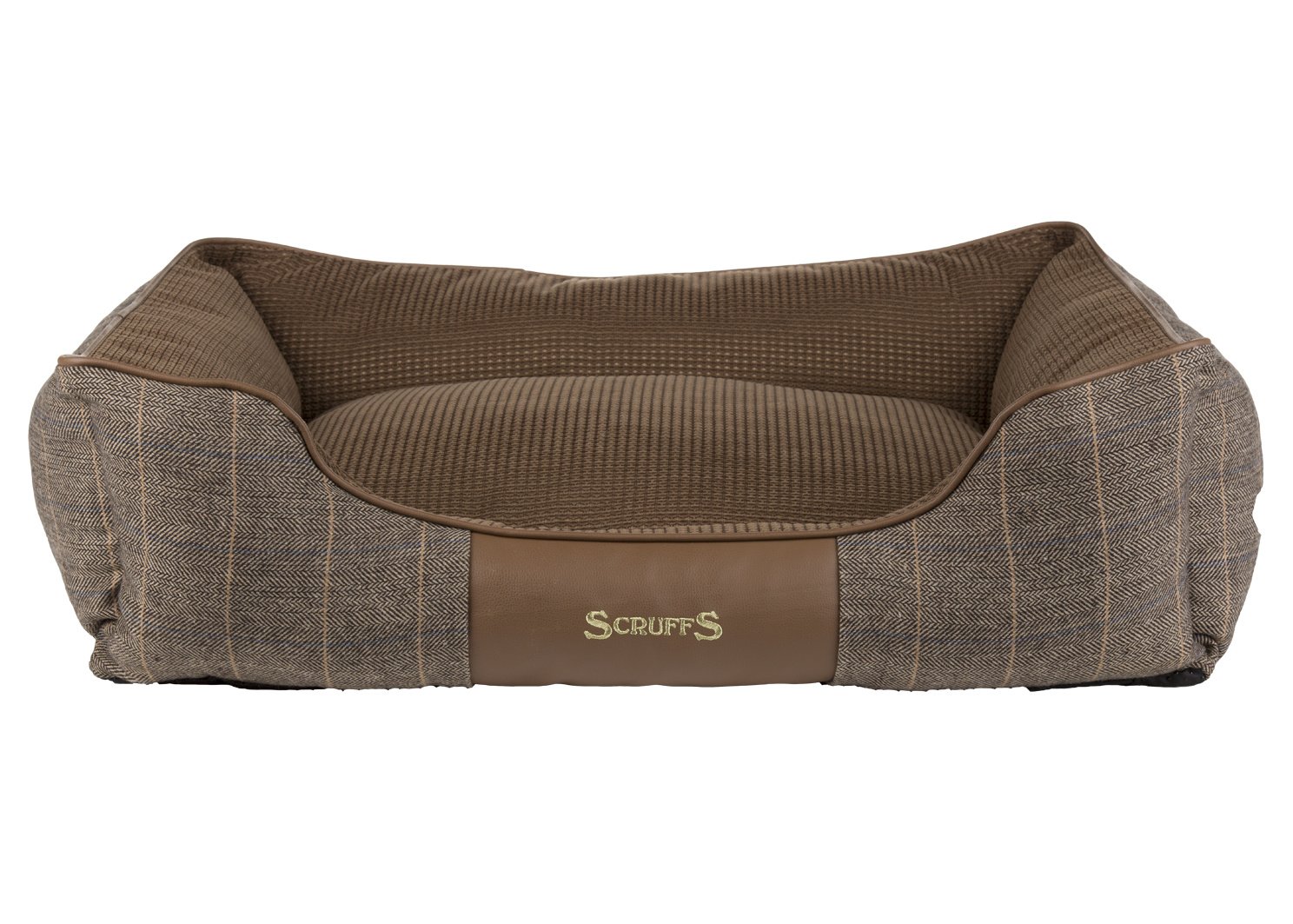Scruffs hondenbed windsor box chocolade bruin 50×40 cm – small