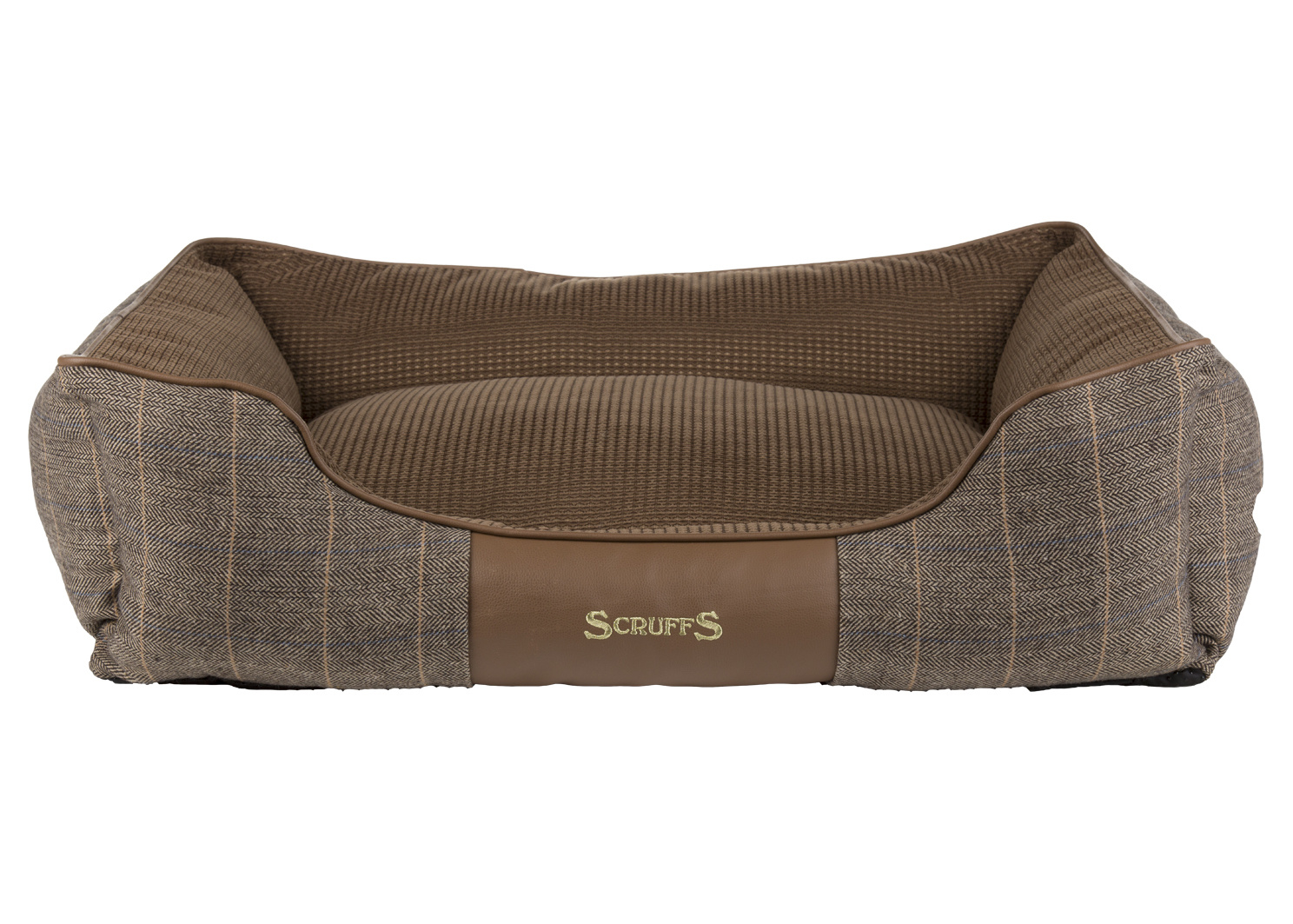 Scruffs hondenbed windsor box chocolade bruin 60×50 cm – medium