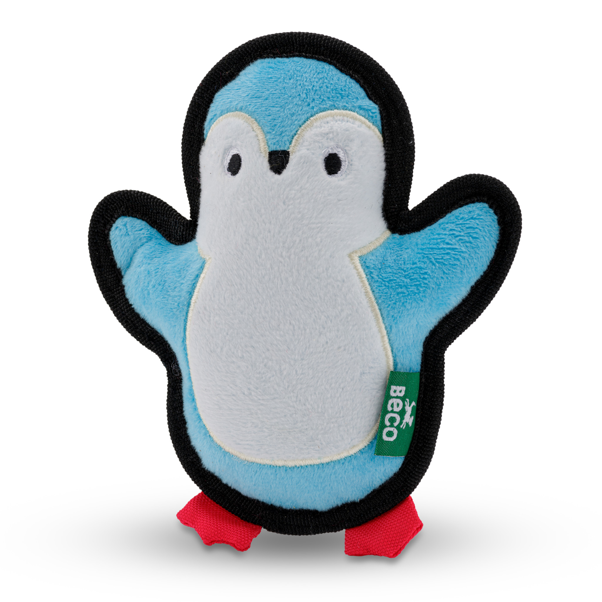 Beco honden speelgoed rough & tough pinguïn - small - gerecycled