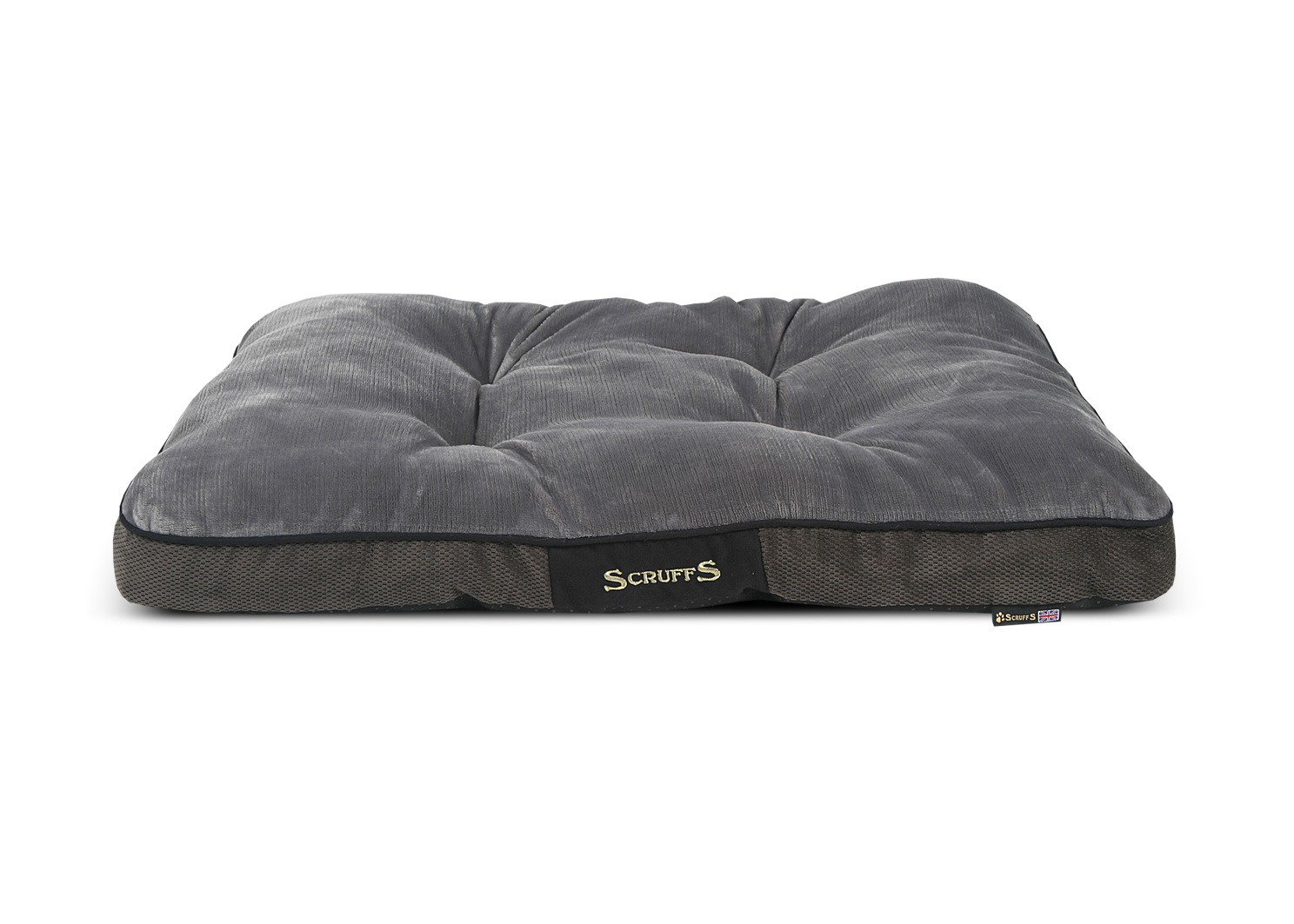 Scruffs hondenkussen scruffs chester mattress 82×58 cm – grijs