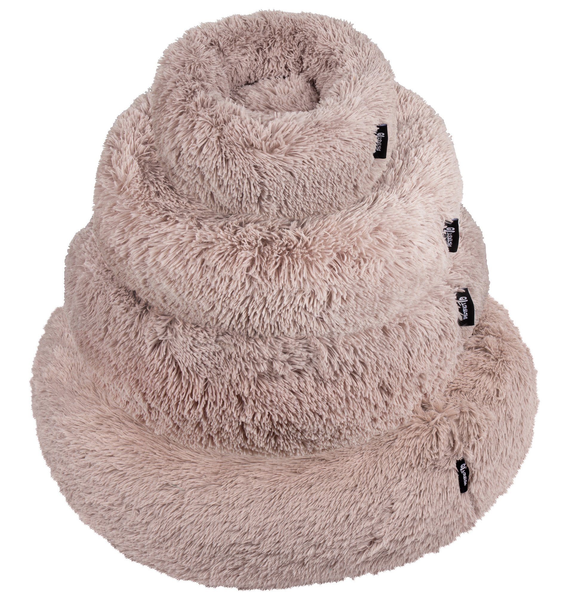 District 70 kattenmand fuzz ø45 cm – zandkleur