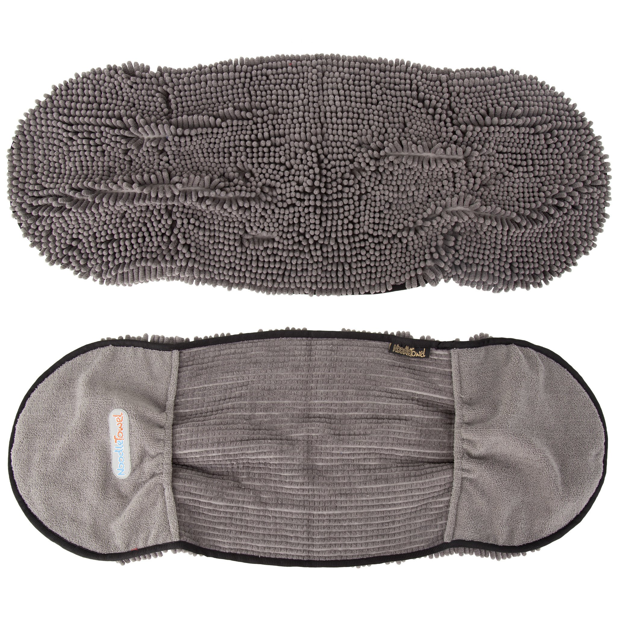 Scruffs hondenhanddoek scruffs noodle 50×100 cm – grijs