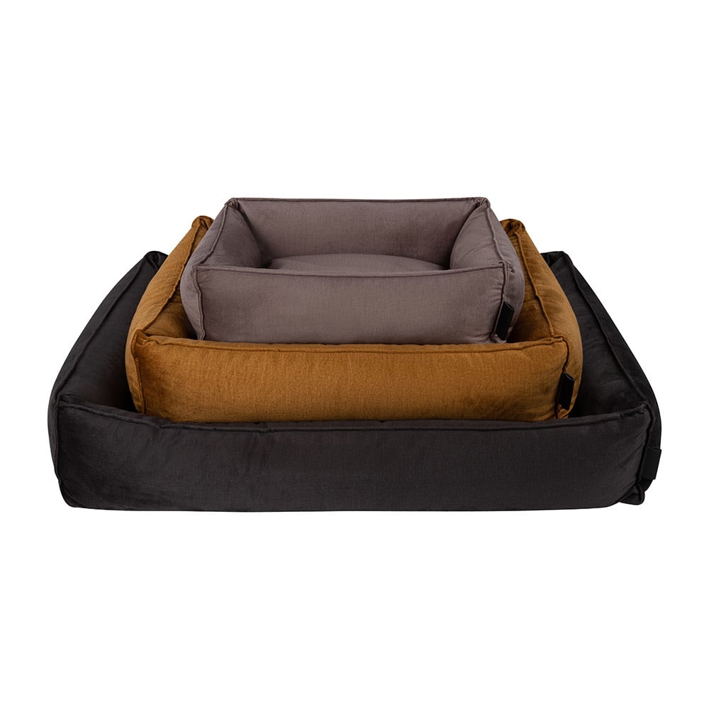 District 70 shimmer hondenmand | taupe, small 60 x 44 cm