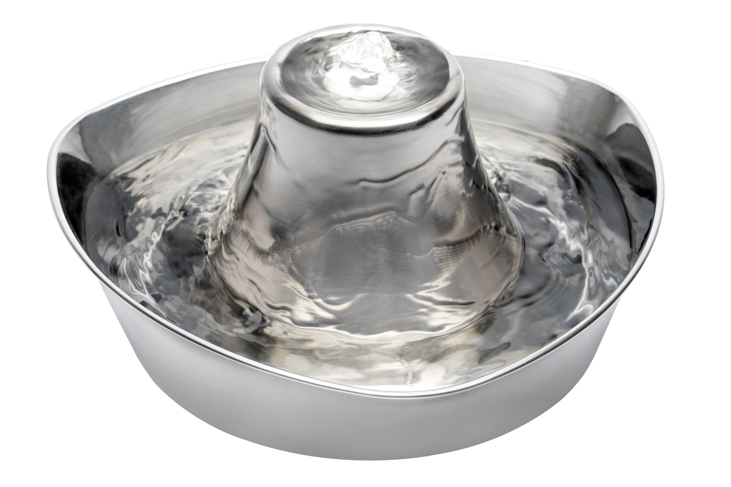 Drinkwell seaside rvs dierenfontein 1.8l | pet fountain