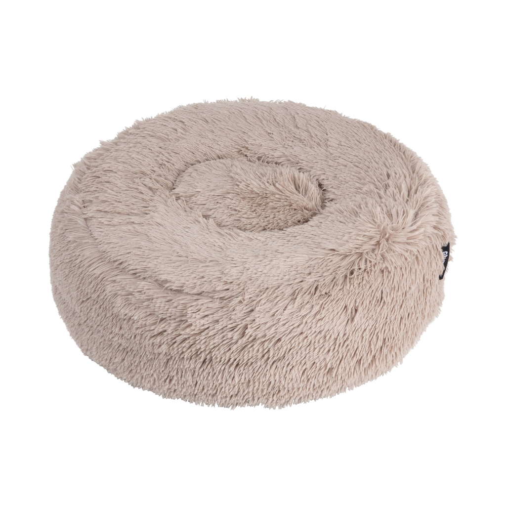 District 70 fluffy hondenmand fuzz 2.0 | zand, ø100 cm, xl