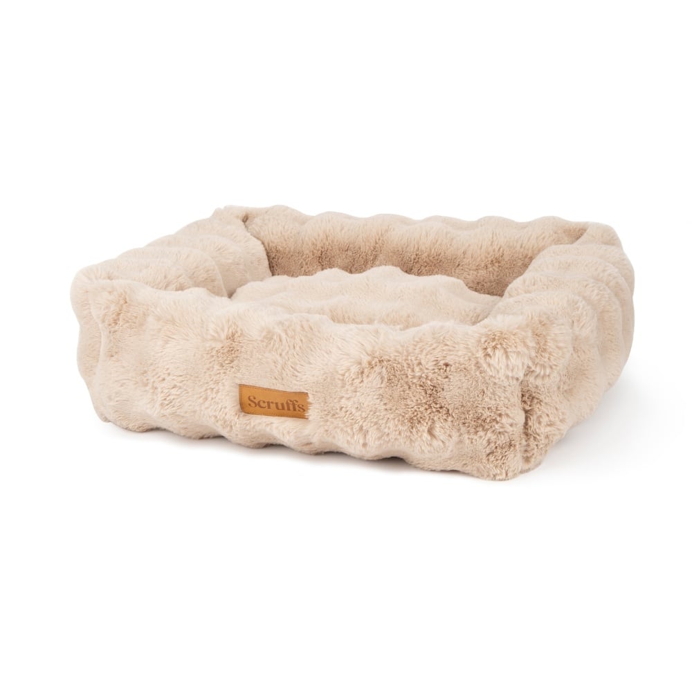 Scruffs alpine box bed | taupe, m - 60 x 50 x 16 cm