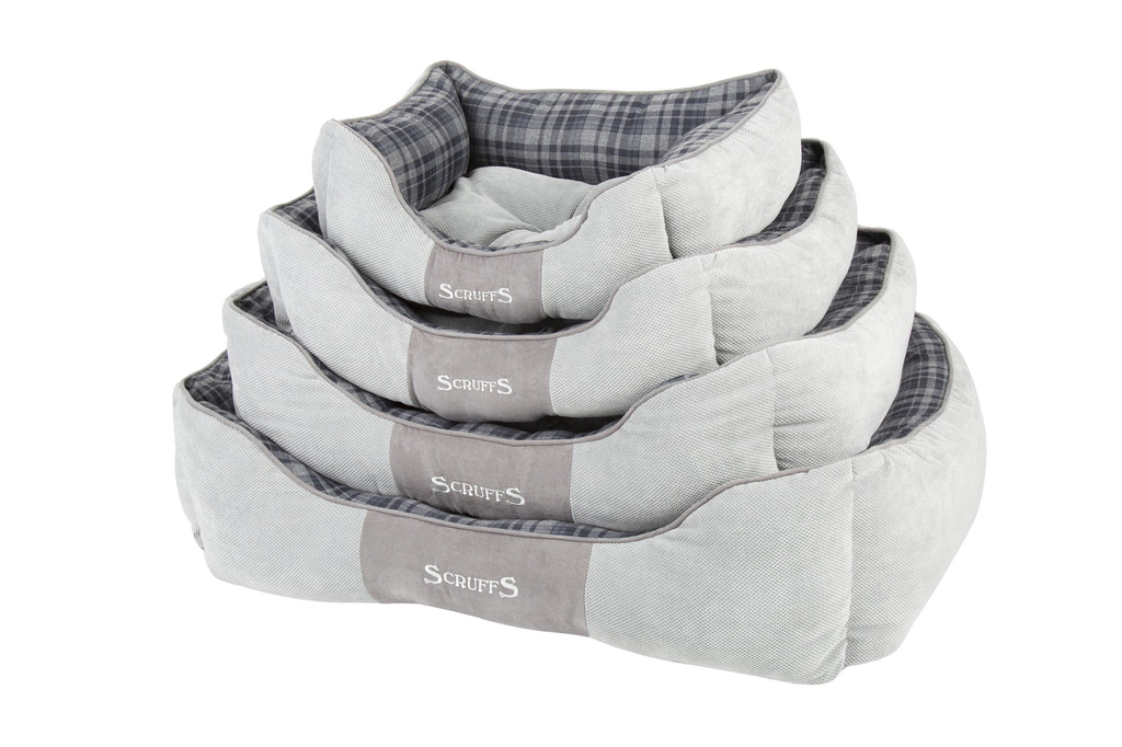 Scruffs highland box bed | grijs, medium 60 x 50 cm