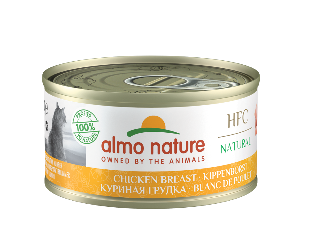 Hfc natvoer kat natural blik