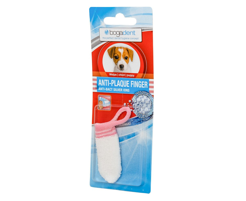 Bogadent puppy anti-plaque finger