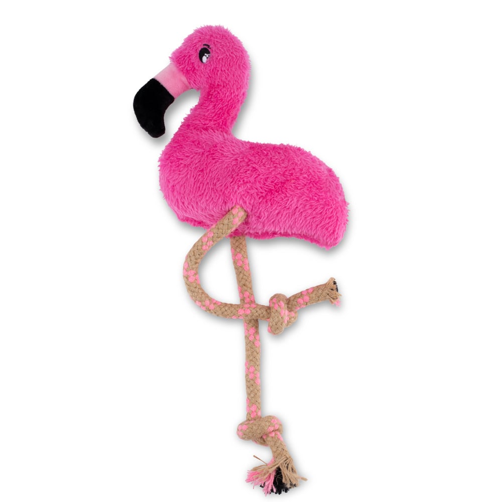 Beco recycled soft toy flamingo | medium