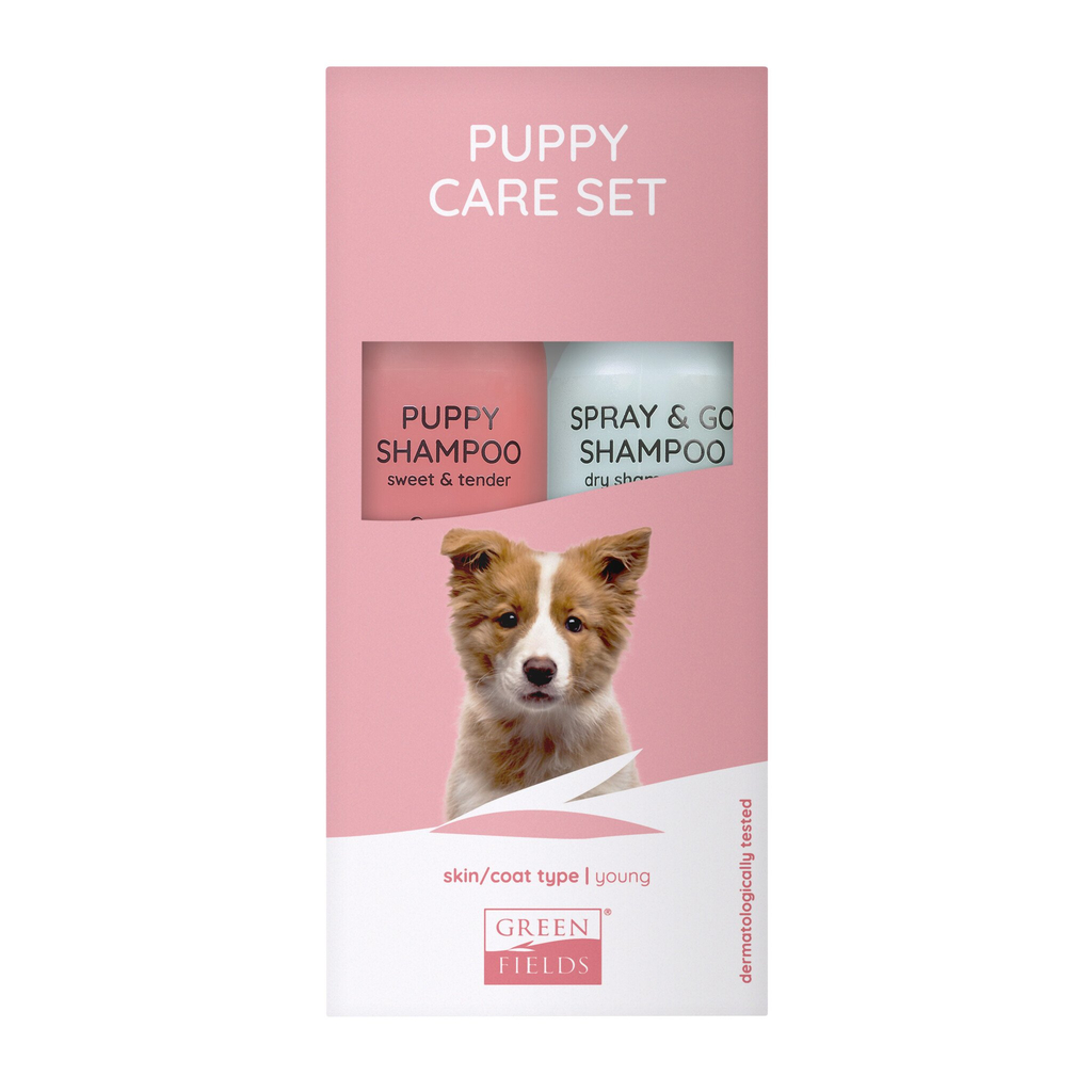 Greenfields puppy care set 2x250ml | hondenverzorging set