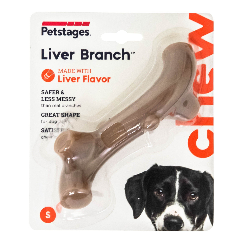 Petstages liver branch kauwbot | small - 15 cm leversmaak