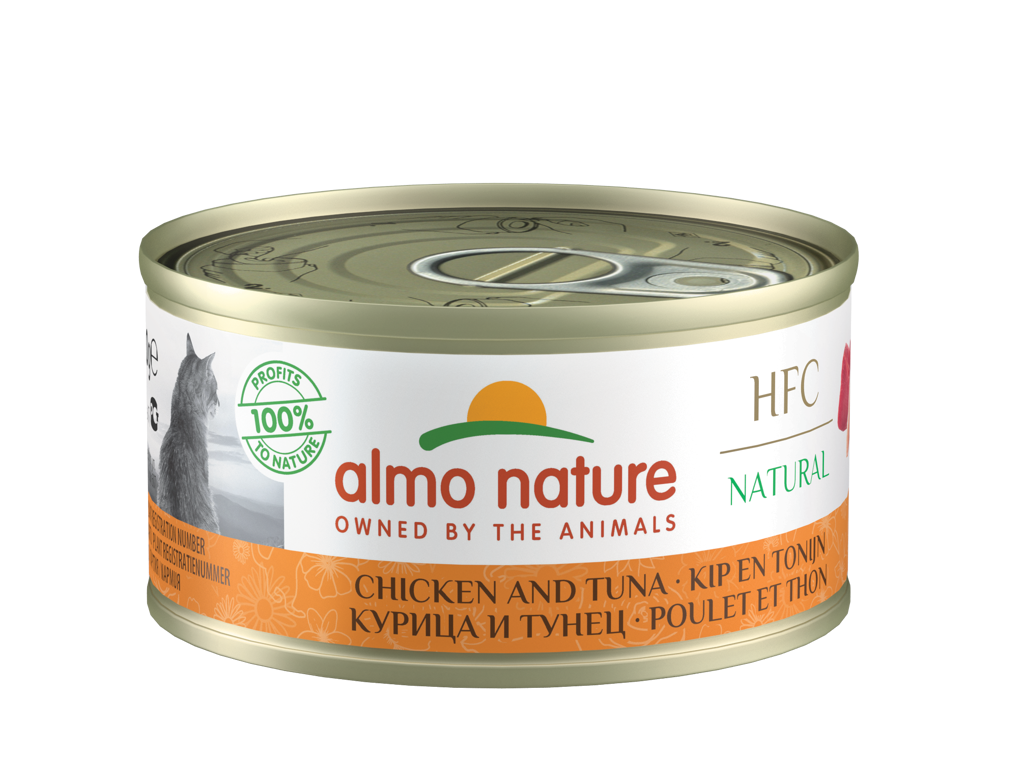Hfc natvoer kat natural blik