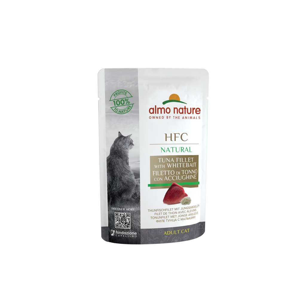 Hfc natvoer kat natural zakje