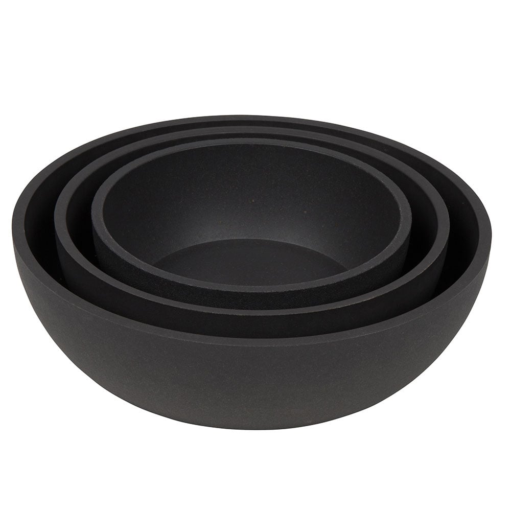 District 70 bamboo voerbak voor honden | dark grey, small ⌀ 14 cm