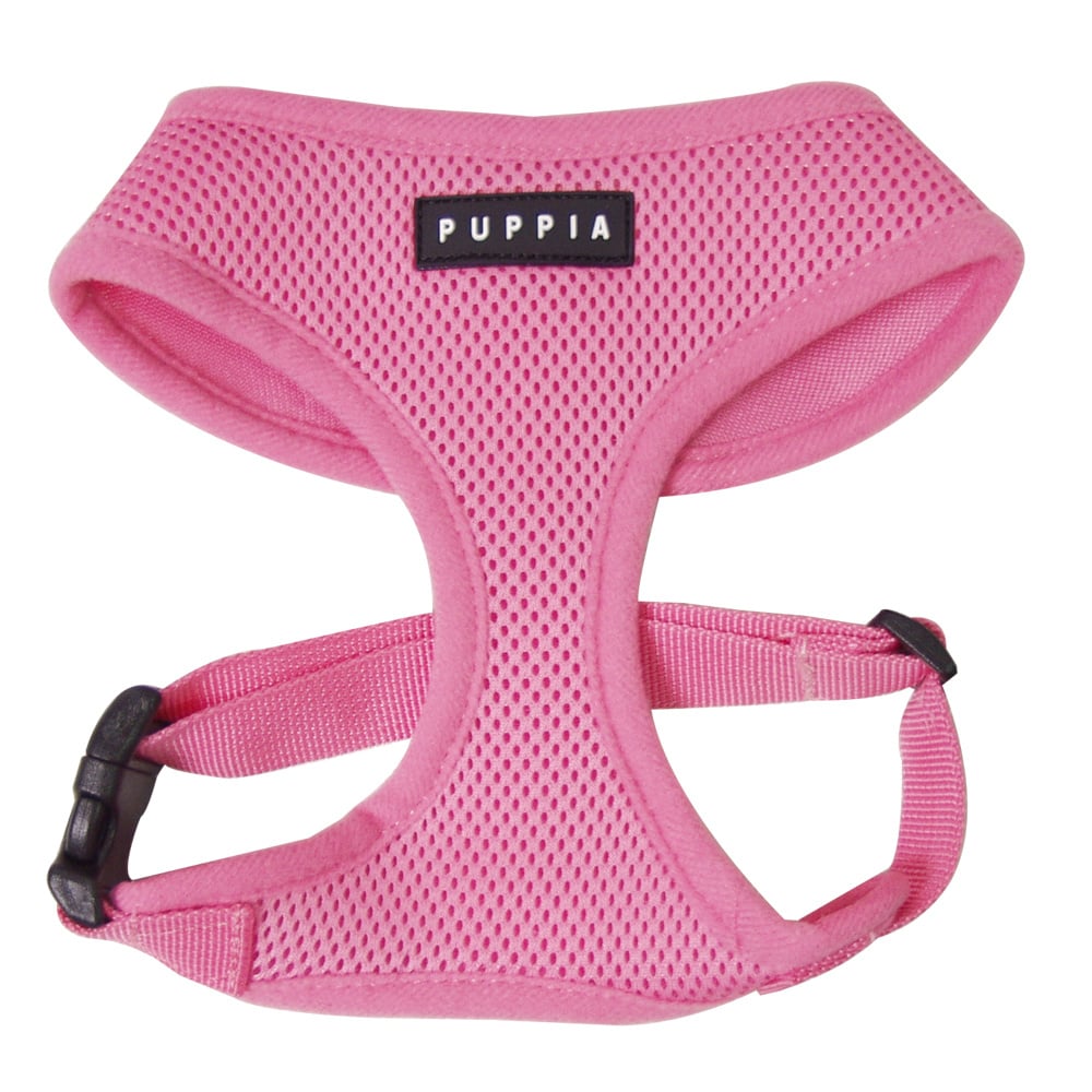 Puppia soft harnas | roze, medium (nek 32 cm, borst 40-61 cm)