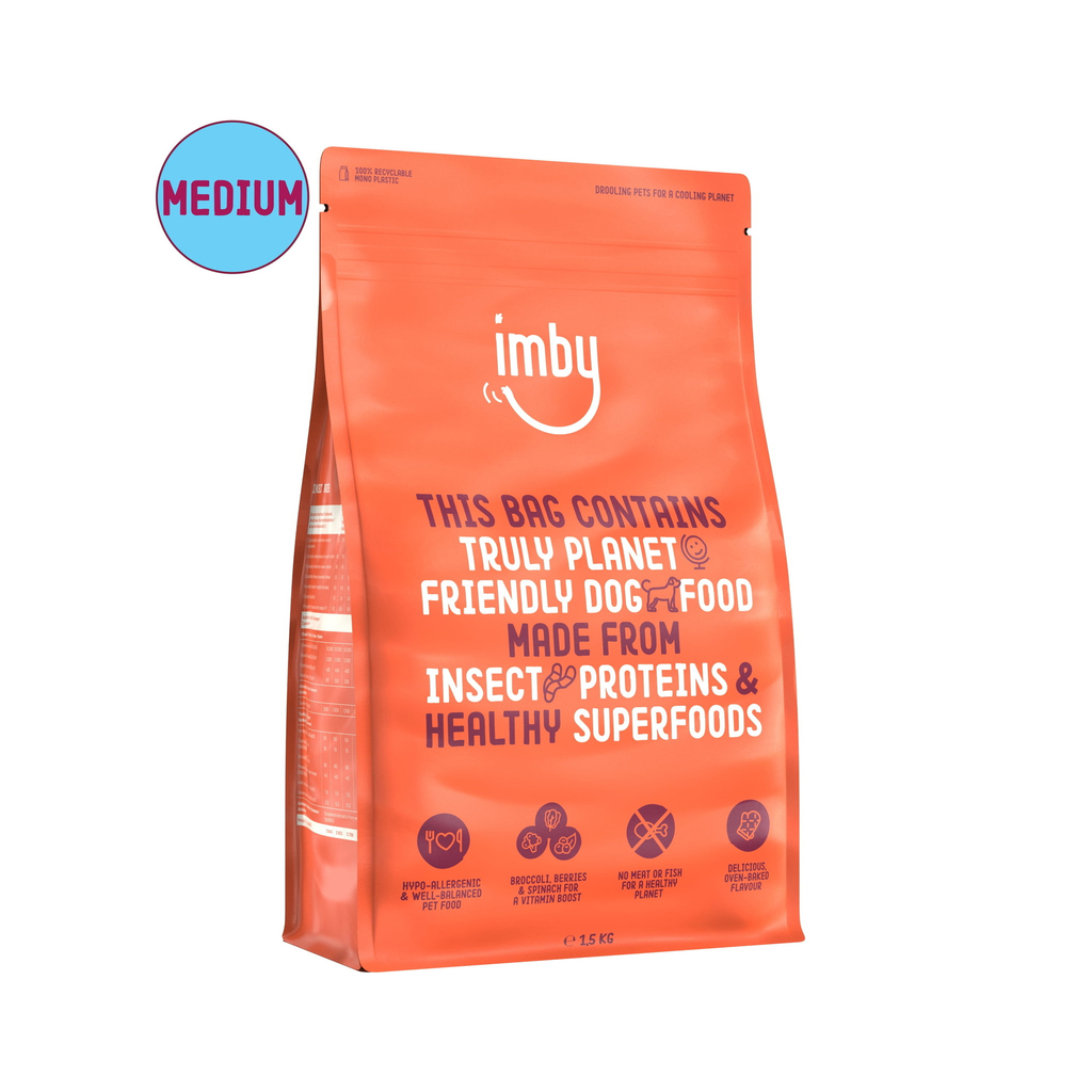 Imby insect-based dry food | medium - 5kg