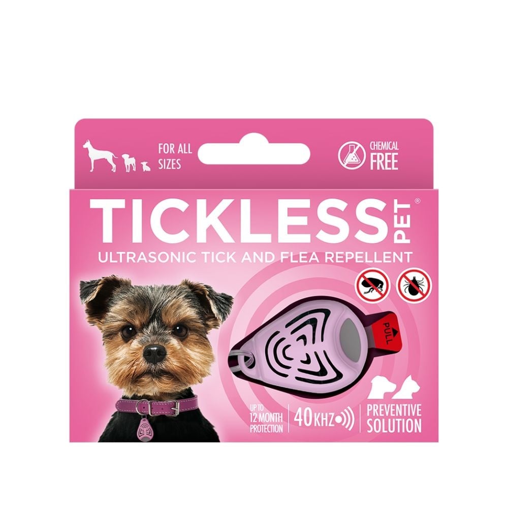 Tickless tickless pet | roze anti-teken apparaat voor huisdieren