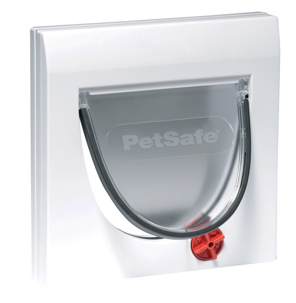 Petsafe staywell® classic kattenluik | wit zonder tunnelstuk
