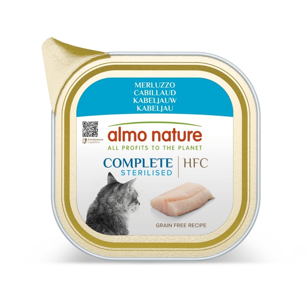 Almo nature hfc compleet natvoer kat sterilised kuipje