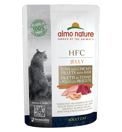 Hfc natvoer kat jelly zakje