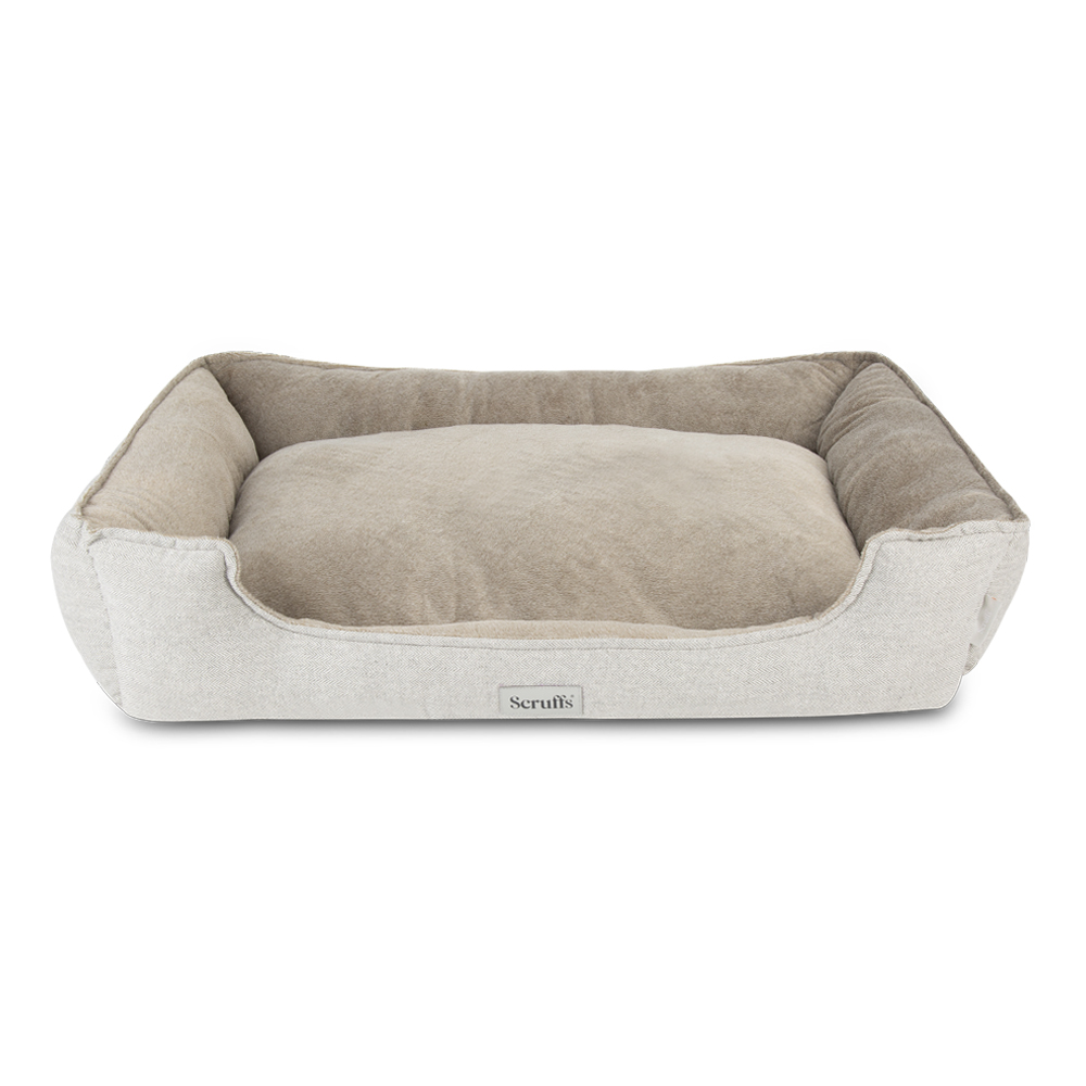 Scruffs harvard memory foam orthopedisch bed | xl parel grijs