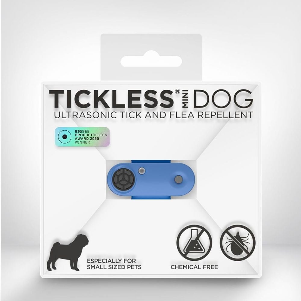 Tickless tickless mini hond | blauw