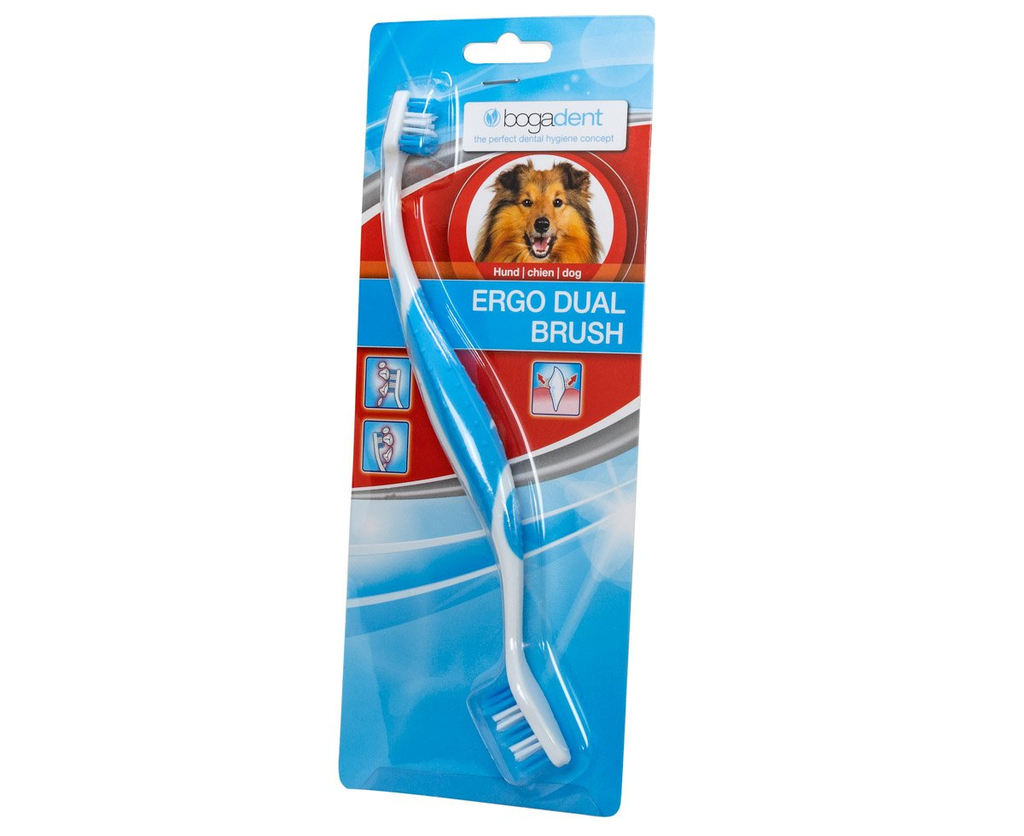 Bogadent® hond ergo dual brush 1 pc (10x)