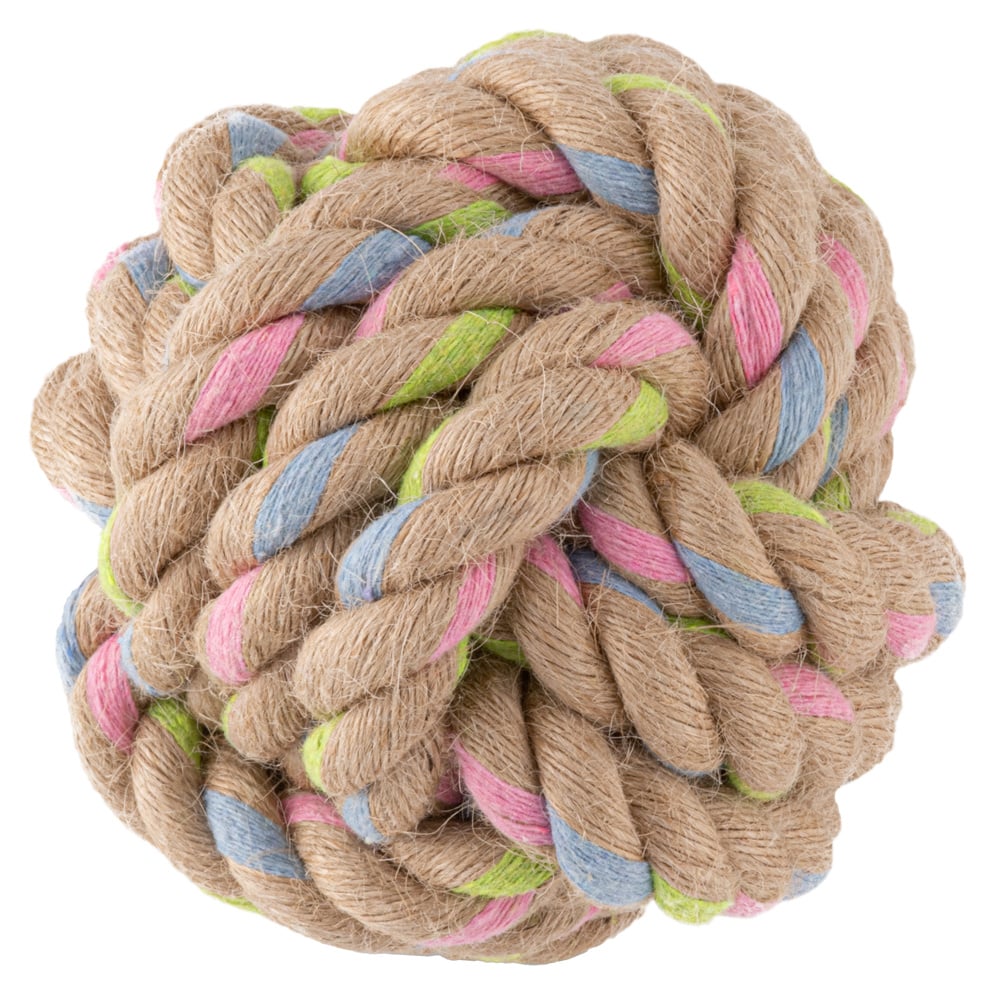 Beco hemp rope chunky ball | large - ø 9 cm