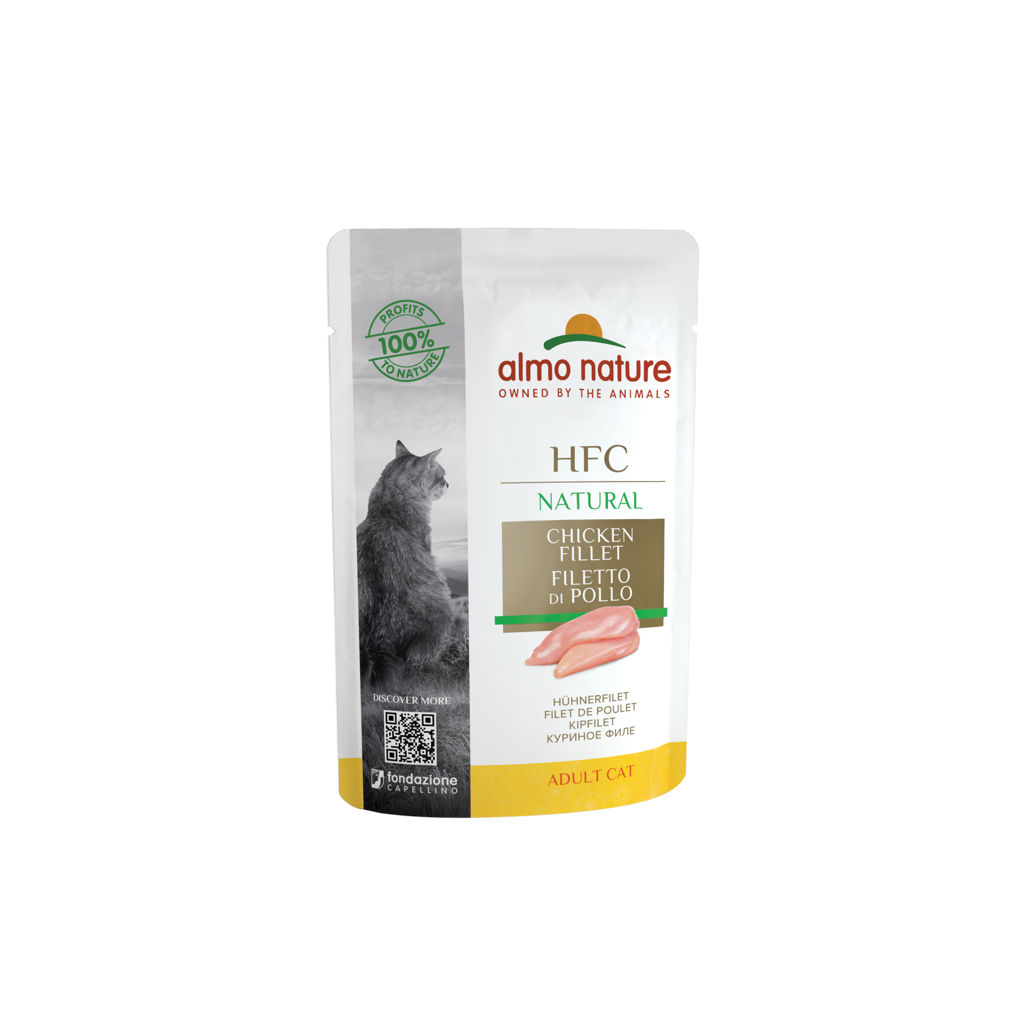 Hfc natvoer kat natural zakje