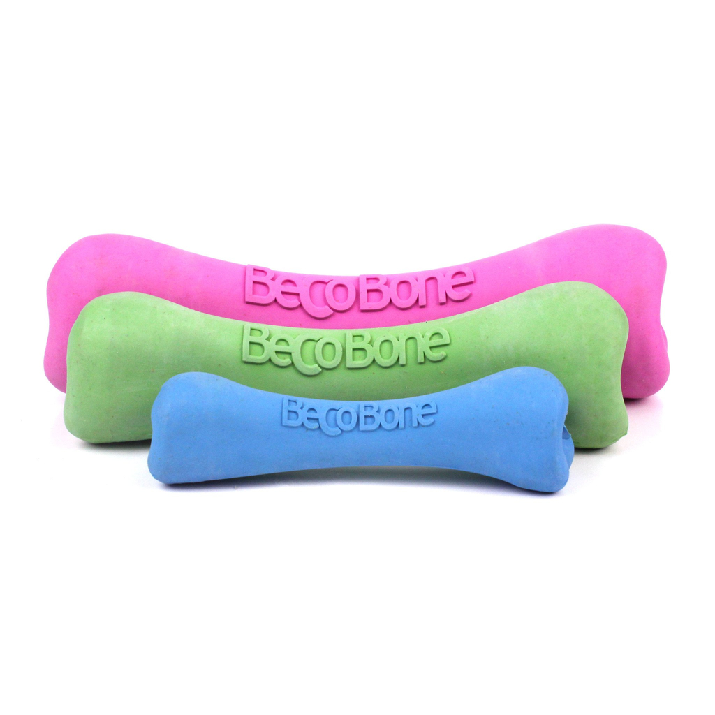 Beco beco bone | blauw, small - 12 cm