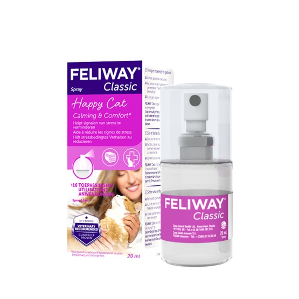 Feliway feliway classic spray | 20 ml verlichting voor katten