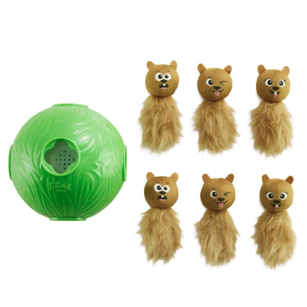 Outward hound dog snuffle n' treat ball | interactief speelgoed