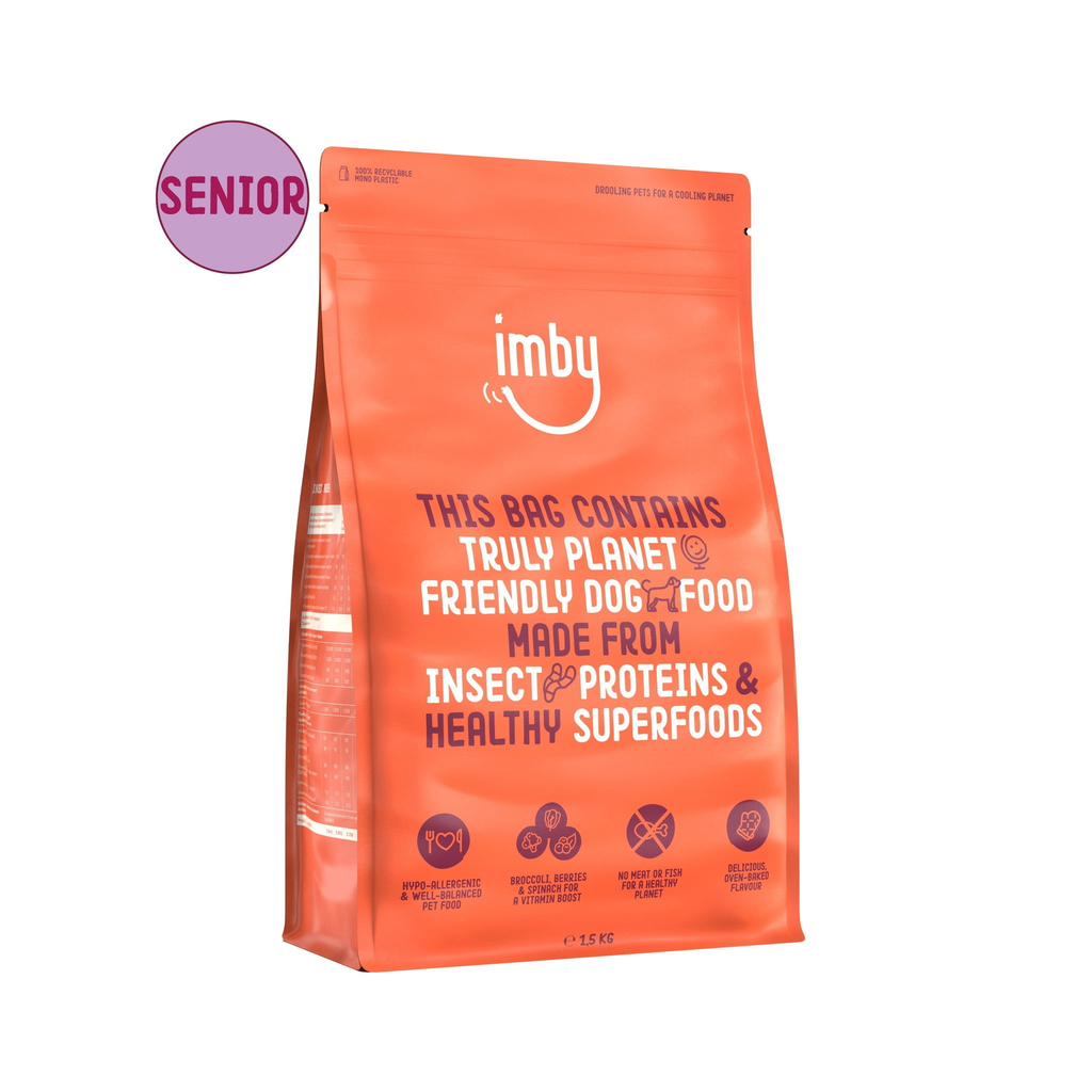 Imby insect-based dry food | senior - 5kg