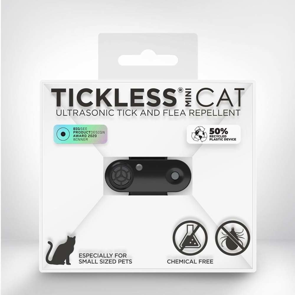 Tickless mini kat | zwarte anti-teken apparaat