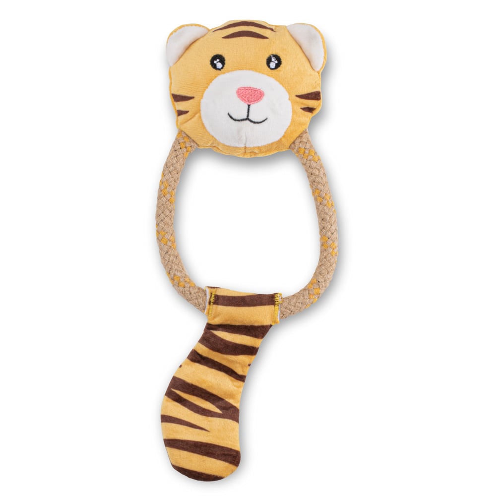 Recycled soft toy tijger
